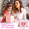 KKXIU Gifts For 3 4 5 6 7 8 Year Old Girls Dress Up Jewelry Kids Toys Toddler Purse Heart Little Girl Bag (I, Pink) view 3