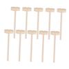 FOYTOKI 20Pcs Mini Wooden Hammers for Safe Smooth Surface Mallets for Creative Play for Finger Grasping Hand Eye Coordination for Boys view 1