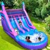 21FT(L) Commercial Water Slide for Adults Double Water Slides, 100% PVC Heavy Duty Inflatable Adult Water Slides, Giant Blow Up Water Slide Backyard Outdoor, 21x11x13ftNo Blower view 1