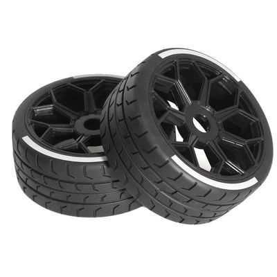 4pcs 100x42mm 42/100 Tire Tyre 17mm Wheel Hex Compatible with 1/7 Limitless FSR FS RC Vehicle Upgrade Parts
