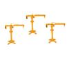 PRETYZOOM 3pcs Slewing Crane Rotatable Plastic Construction Models for Engaging Parent Activity for Birthday and Educational Play view 1