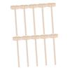 CORHAD 20Pcs Mini Wooden Hammers for Plaything Cake Cracking Tool Supplies for Boys Fun Practical Hammers for Creative Play view 1