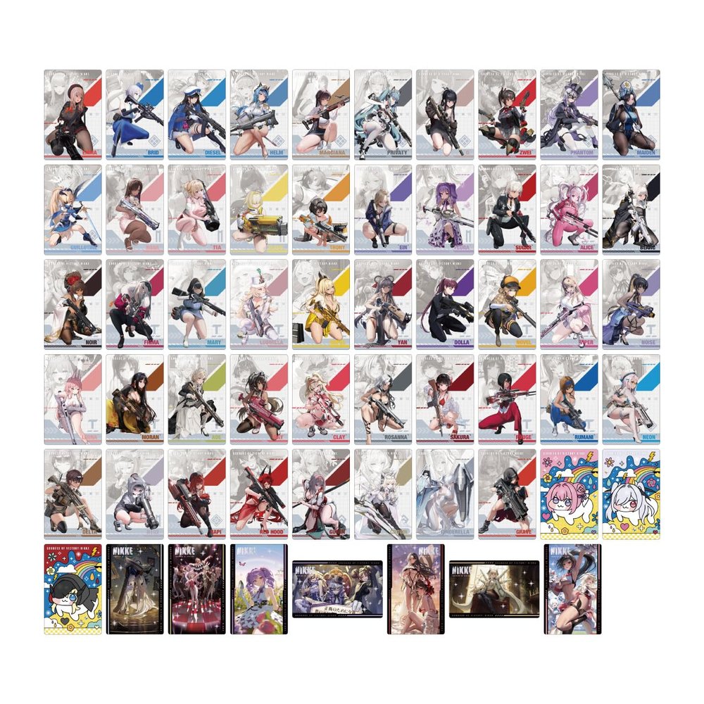 Goddess of Victory: Nikke Gun Girl Metal Card Collection Vol. 3 Box Set