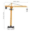 ARTIBETTER Scale Miniature Vehicle for Realistic Crane Operation for Imaginative Play Engaging Construction Site Experience view 2