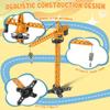 ARTIBETTER Scale Miniature Vehicle for Realistic Crane Operation for Imaginative Play Engaging Construction Site Experience view 3