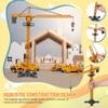 ARTIBETTER Scale Miniature Vehicle for Realistic Crane Operation for Imaginative Play Engaging Construction Site Experience view 4