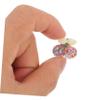 KOMBIUDA 5Pairs Girl Clip Earrings Cute Non Pierced Ear Jewelry for Parties Birthdays Everyday Wear Adorable Design for Easy to Use Comfortable view 3
