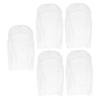 Uonlytech 5pcs Transparent Doll Rain Covers: Dustproof Collectible Figure Cover - Stuffed Animals Waterproof Shield - Protective Sleeves view 1