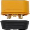 5 Sets of,XT90I-M;XT90I-F,Model Airplane Plug, with Signal Pin, Male and Female Heads, Yellow;XT90(2+2-M;XT90(2+2)-F view 3