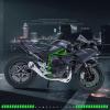 DAGIJIRD Simulation Alloy Motorcycle Model 1:9 H2R Motorcycle Model view 3