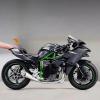 DAGIJIRD Simulation Alloy Motorcycle Model 1:9 H2R Motorcycle Model view 4