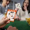 GRANDLMOON 200 Reusable Portable Windowed Bingo Game Cards in Vibrant Colors No Chips Needed (1-75 Version, Vol 1) view 4