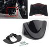 Cnkaka036 Motorcycle Black Front Chin Spoiler Lower Fairing Cover for Harley Dyna FXD FXDB FXDC FXDF FXDL FXDX FXDWG 1999-2005, Glossy Black view 4