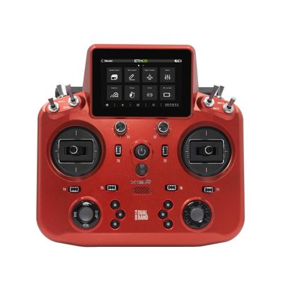 FrSky Tandem X18R Radio Controller, 24 Channels, 800x480 Touchscreen, Dual-Band RF Module (Ruby Red)