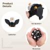 50 PCS Mini Resin Bald Eagle, Patriotic American Bird Miniatures, Wildlife Animal Statues for DIY Crafts, Resin Eagle Ornaments for Outdoor Garden, Lawn, Independence Day Party Decor view 4