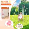 4-in-1 Toddler Swing Set & Baby Jumper and Bouncers, Heavy Duty Baby Swing Set with Foldable Metal Stand for Indoor & Outdoor, Suitable for Children 6 Months and Older, Easy to Assemble & Store view 4