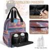 CNNINGYI Baby Diapers Bag Backpack, Waterproof Large Baby Bag for Mom Dad, Pink Seashell Starfish Ocean Beach Travel Diaper Bag Backpack, Newborn Essentials view 4