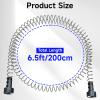 6.6 Feet Heavy Duty Stainless Steel Zipline Spring with Brake, Zipline Spring with High Tensile Strength, Backyard Industrial Spring Braking System/Stop/Stopper for 3/16 1/4 5/16 3/8 inch Wire view 2