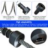 6.6 Feet Heavy Duty Stainless Steel Zipline Spring with Brake, Zipline Spring with High Tensile Strength, Backyard Industrial Spring Braking System/Stop/Stopper for 3/16 1/4 5/16 3/8 inch Wire view 4