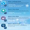 Humzo Frozen Toys Dance Mat for Girls  Bluetooth Light-Up Musical Floor Mat with 4 New Game Modes, Adjustable Volume, 2025 New Gift for Girls Ages 3-12 Birthday & Christmas view 3