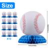 12pcs Baseball Centerpieces for Tables, Baseball Party Honeycomb Decoration Sports Themed Birthday Gameday Decors for Parties Table Toppers & Party Favors view 2