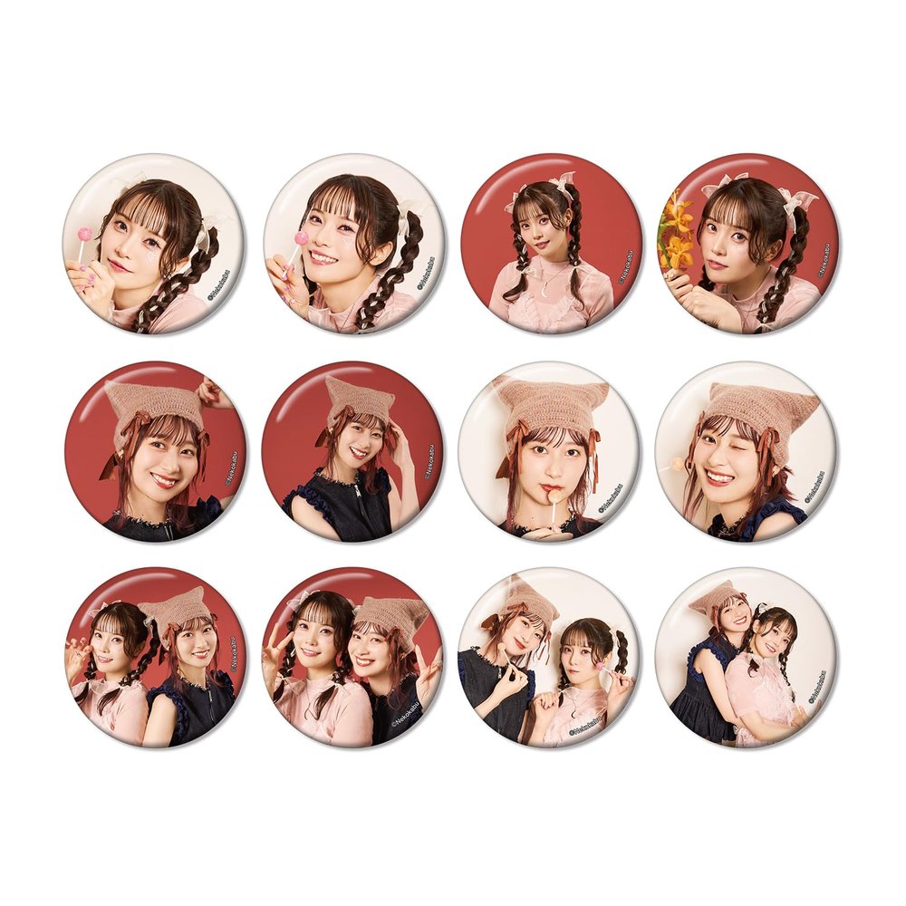 Nichi Omori and Nanami Yamashita no Katsukabu Trading Can Badge Vol.2, Box of 12