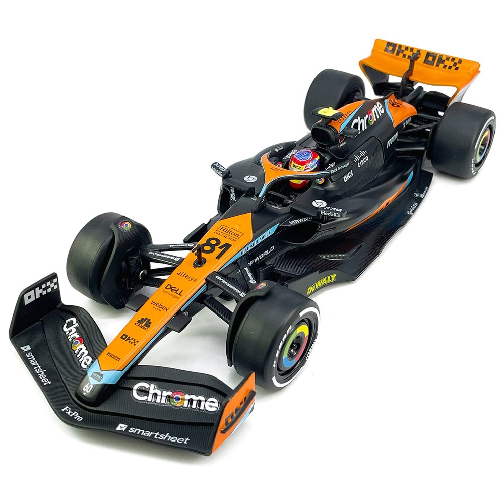 1:24 Scale F1 McLaren MCL60 Model Toy Car Metal Diecast Toy Vehicle, Formula 1 Team 2023 Australian Grand Prix, Oscar Piastri 81, Toys for Boys Kids Gifts, Men Collection, Home Office Dcor, Black