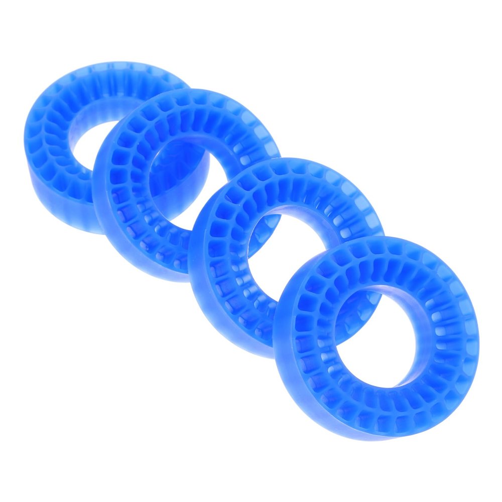 GALPADA 4Pcs Silicone Rubber Tire Inserts for Crawler Models Inner Filler for Enhanced Lightweight Easy to Install