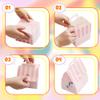 133 Pcs Unicorn Party Favors Include 16 Mini Plush Unicorn Keychains 16 Boxes 100 Cards and 10m Rope for Adopt a Unicorns Party Favors Birthday Gifts view 3
