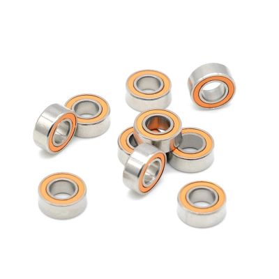 10PCS 5X10X4 mm SMR105RS CB Ceramic Bearing ABEC-7 Miniature RC Motor SMR105-2RS Ball Bearings Ceramic Si3N4