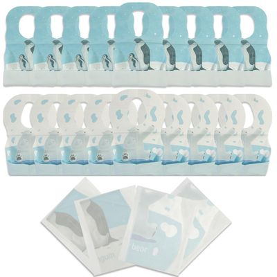 10 Pcs Disposable Bibs, Individually Packaged with Catcher and Leakproof Liner for Toddler Feeding, Baby Travel Essential