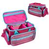 Ottkids Carrying Case Compatible with Toniebox 2 & 1, Storage Bag Organizer for Tonies Starter Set, Headphones & Accessories, Portable Travel Bag with Handle and Adjustable Shoulder Strap(Purple) view 1