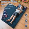 Kids Sleeping Bag Toddler Nap Mat with Removable Pillow, Large Foldable Sleeping Bag for Girls Boys, Easy Clean Slumber Bag with Double Zip for Camping School Preschool Daycare, 5924 inch view 2