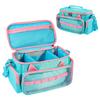 Ottkids Carrying Case Compatible with Toniebox 2 & 1, Storage Bag Organizer for Tonies Starter Set, Headphones & Accessories, Portable Travel Bag with Handle and Adjustable Shoulder Strap(Light blue) view 1