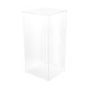 Tall Acrylic Box Clear Large Display Box Acrylic Display Case Clear Organizer Box for Doll Collectibles 12x12x24inch view 1