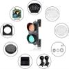 Industrial LED Traffic Light, Road Stop Sign with Remote Control, Weatherproof & Easy Install for Traffic Management view 3