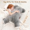 AmyToo Weighted Stuffed Animals, Giant Koala Stuffed Animal, Weighted Koala Plush, Toy Gifts for Kids & Adults, Gray, 4.5 lbs, 25 Inch view 3