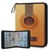 Kuquteed Guitar Trading Card Binder 9 Pocket 900 Cards Holder Collector Album with 50 Removable Sleeves Gifts for Boys Girls Musical Instruments Game Sports Cards view 1