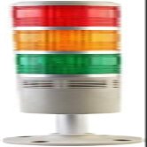 Multi-Layer Warning Light with Buzzer, Tri-Color LED, Industrial Safety Light for CNC Machines, Warehouse, and Production Lines