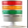 Multi-Layer Warning Light with Buzzer, Tri-Color LED, Industrial Safety Light for CNC Machines, Warehouse, and Production Lines view 1