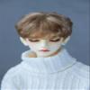 1/3 1/4 1/6 1/8 BJD Male Doll Wig Doll Hair Soft Short Hair for Movable Doll Action FigureJointed Doll DIY Toys (Light Brown)(1/3) view 1