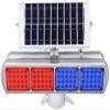 Solar Warning Lights, Traffic Strobe Flash LED Road Guardrail Safety, Long-Life & Weather-Resistant view 1