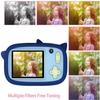 Kids Camera Toys for Boys,Children Digital Video Camcorder Camera with Soft Silicone Cover, Best Christmas Birthday Festival Gift for Kids view 4