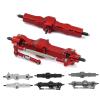 DAIHAOUU Metal Upgrade Front Rear Axle Assembly for WPL 1/10 C74 1/16 C14 C24 C34 C54 B14 B24 for Feiyu RC Car Spare Parts(Dark Grey) view 2