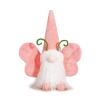 Butterfly Gnomes Decors,Handmade Swedish Tomte Gnomes Farmhouses Scandinavian Figurine Gnomes for Home Kitchens Coffee view 3