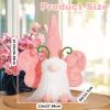Butterfly Gnomes Decors,Handmade Swedish Tomte Gnomes Farmhouses Scandinavian Figurine Gnomes for Home Kitchens Coffee view 4