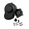 48P All Metal Transmission Gearbox with Motor Gear/Protective Cover for 1/10 RC Rock Crawler Axial SCX10 9028 90047 Truck(Black) view 1