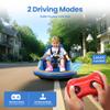 12V Kids Electric Bumper Car for Toddlers  Kiddokidz Ride-On Toy with Parent Remote, 360 Spin, Lights & Sounds, 2-Speed, Blue view 3