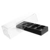 SUPVOX Acrylic Poker Chip Box Transparent Poker Chip Holder with Cover for Tidy Storage and Easy to Carry and Collectors view 1