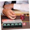 SUPVOX Acrylic Poker Chip Box Transparent Poker Chip Holder with Cover for Tidy Storage and Easy to Carry and Collectors view 4